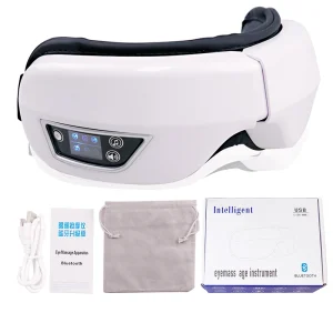 6D Smart Vibration Eye Massager Airbag Compress Eye Care Instrument with Bluetooth