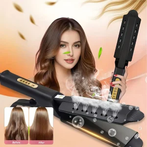 Hair straightener with four-speed temperature adjustment, straightener.